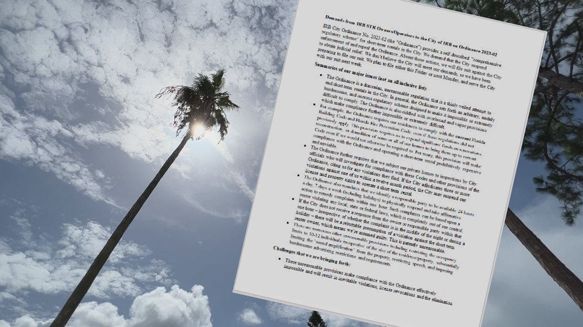 Short-term property owners to sue over Indian Rocks Beach policy - Vimarsana News