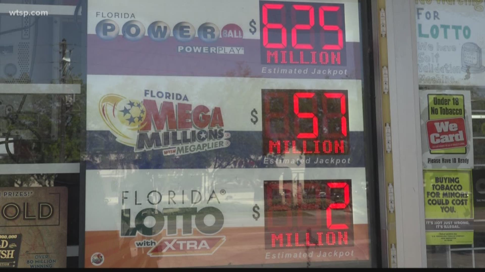 Average lotto shop jackpot