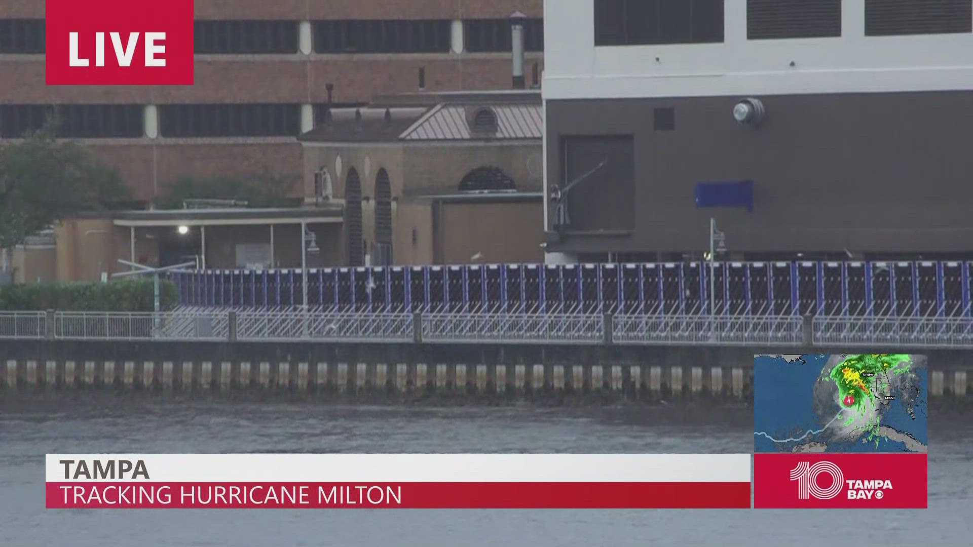 Forecasters say Milton is expected to make landfall on the Gulf Coast of Florida late Wednesday as a dangerous major hurricane.