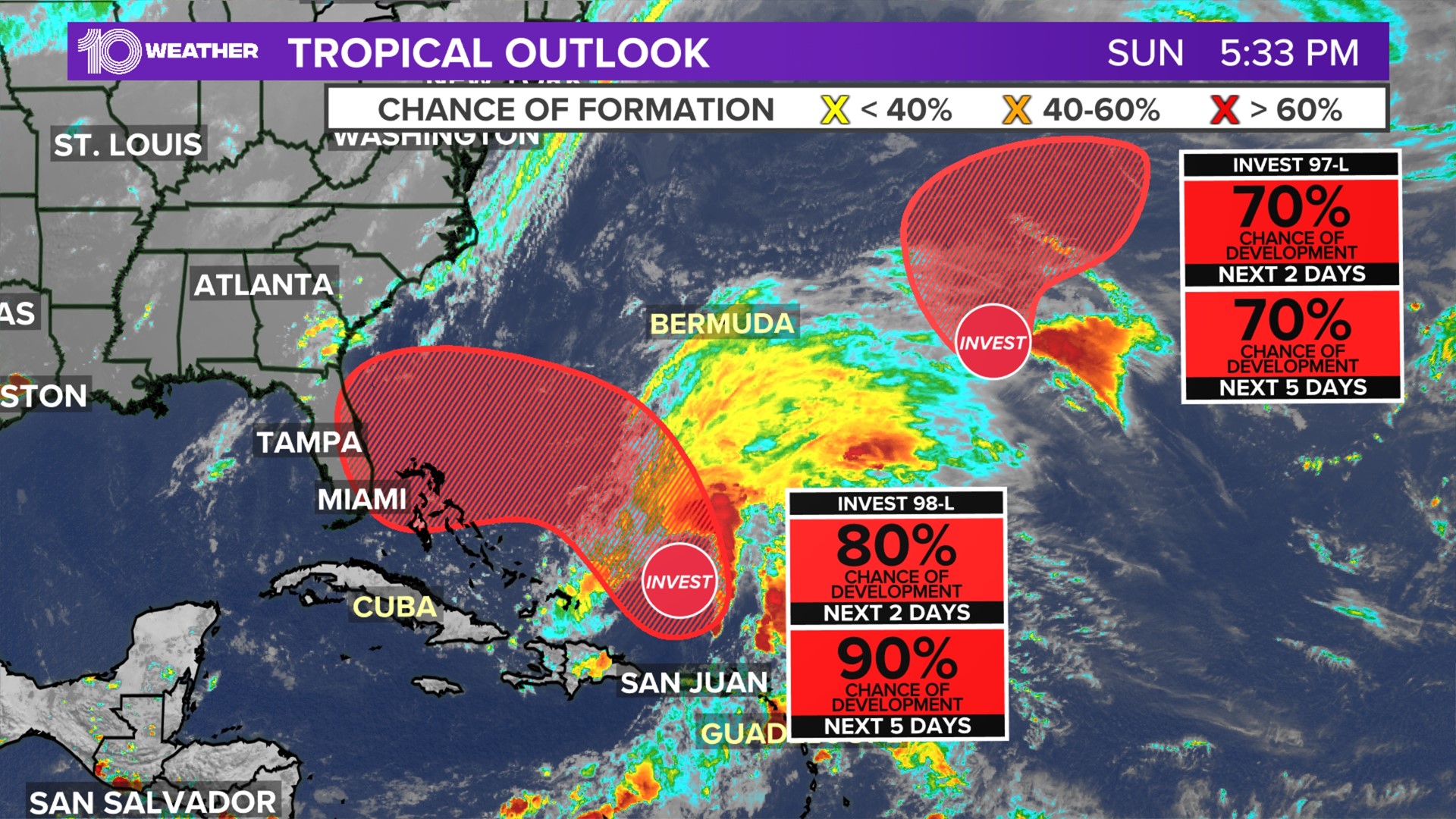 Keeping An Eye On Potential Tropical Moisture In The Tropics | Wtsp.com