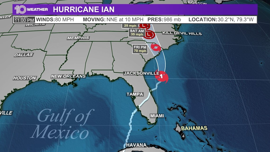 Hurricane Ian expected to intensify as hurricane, storm surge