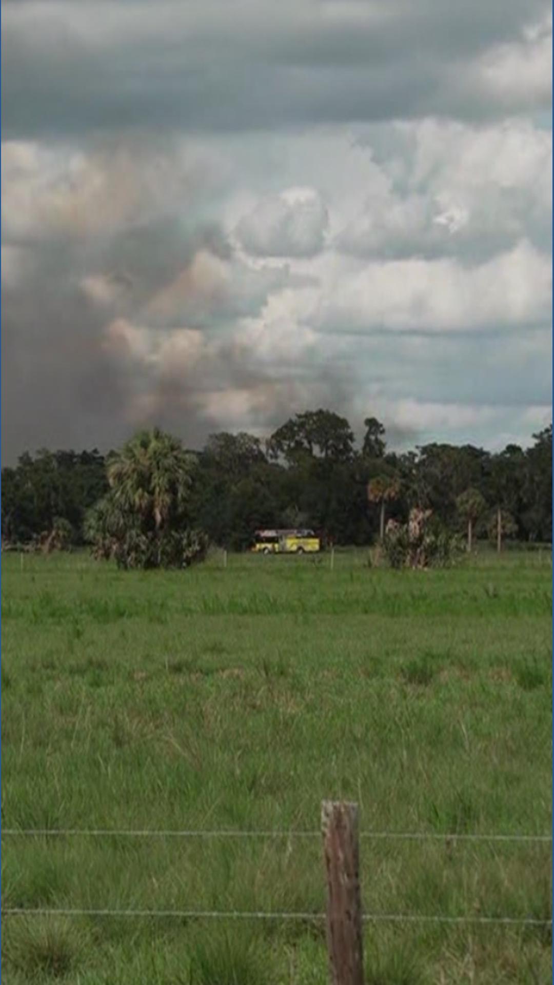 100-acre brush fire breaks out in Hillsborough County | wtsp.com