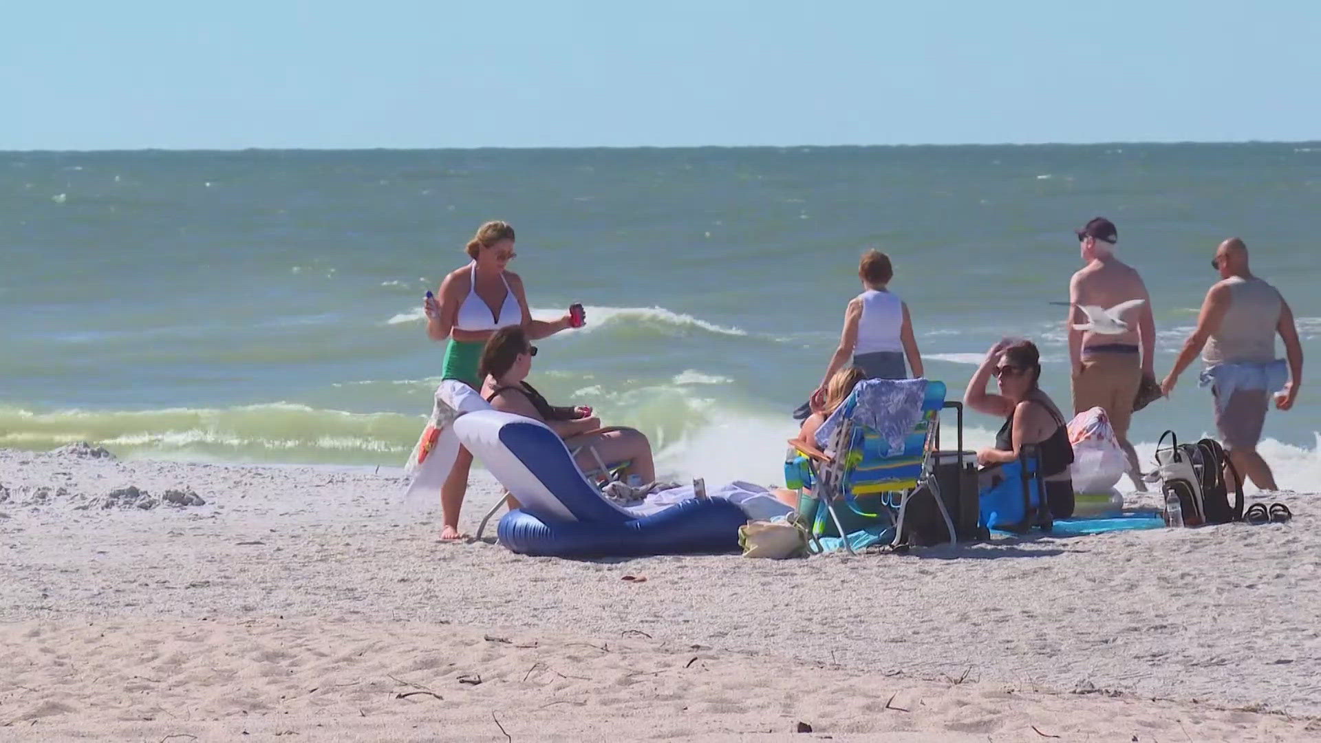 Local and state leaders gathered at Indian Rocks Beach on Friday to highlight the need for renourishment.