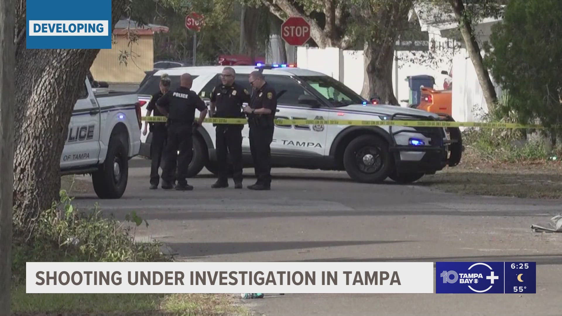 Tampa Police have a person of interest in the Monday Afternoon shooting ...