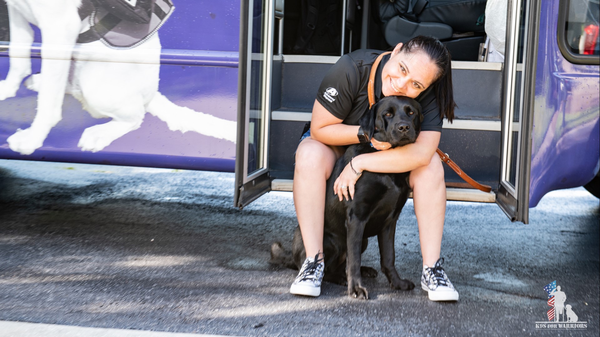 Air Force veteran says her new service dog saved her life | wtsp.com