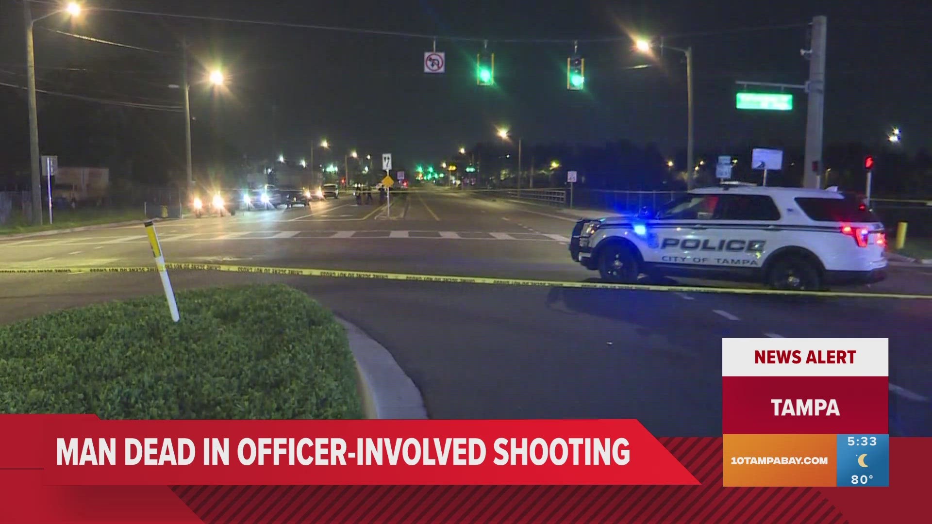 Man Dead After Exchanging Gunfire With Tampa Officers During Attempted ...