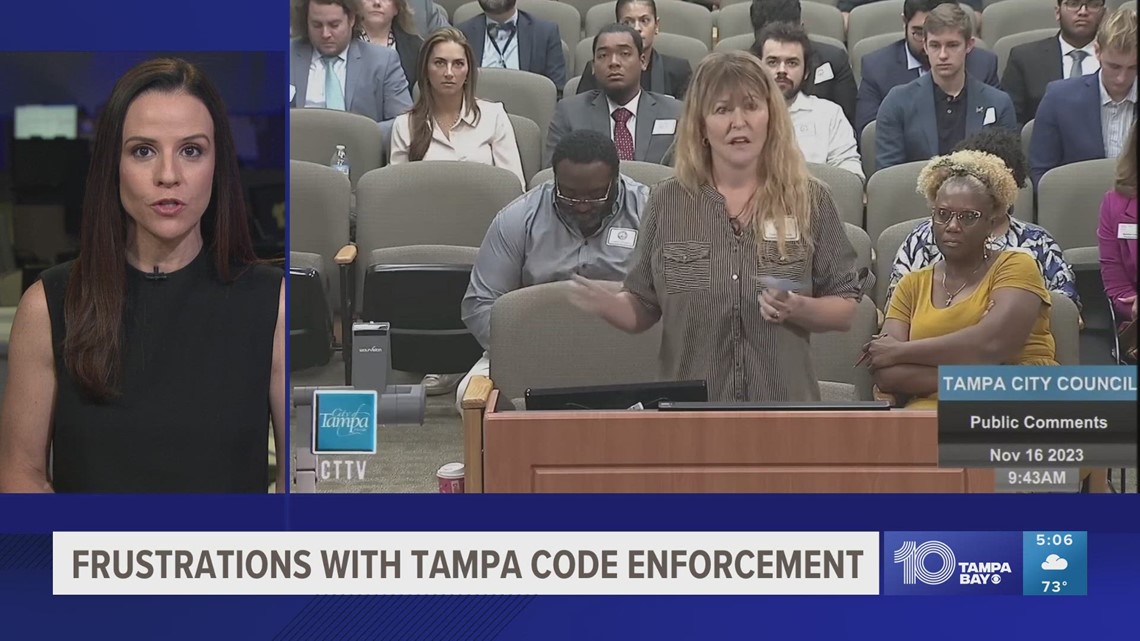 Homeowners Voice Frustrations To Tampa City Council About Code ...