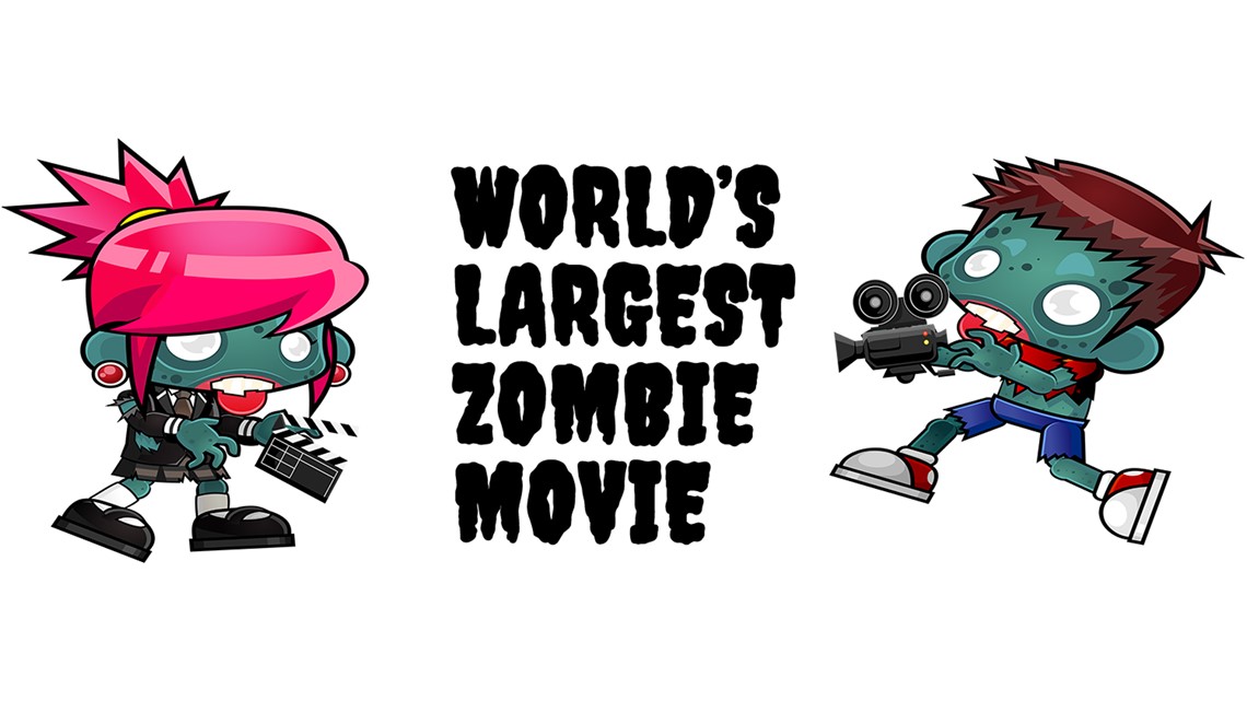 'World's Largest Zombie Movie' channels kids' boredom