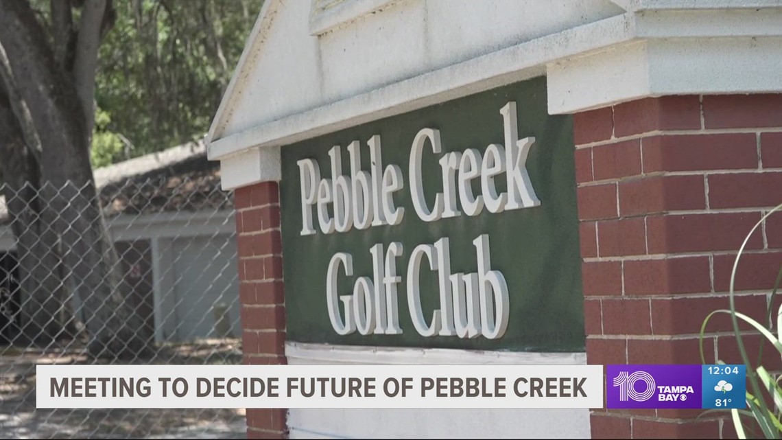 Hillsborough county denies zoning changes to Pebble Creek golf course