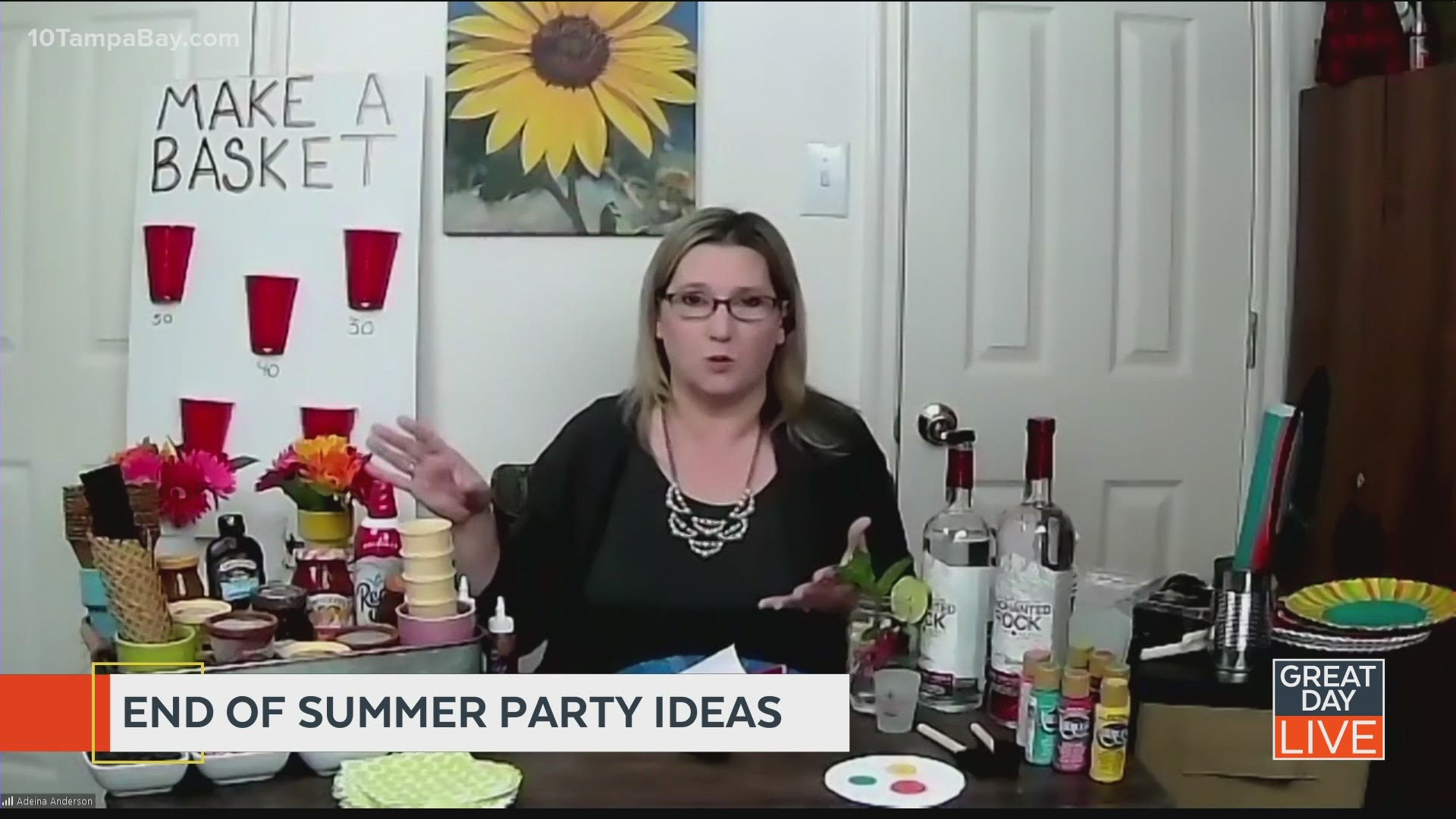 End of summer party ideas