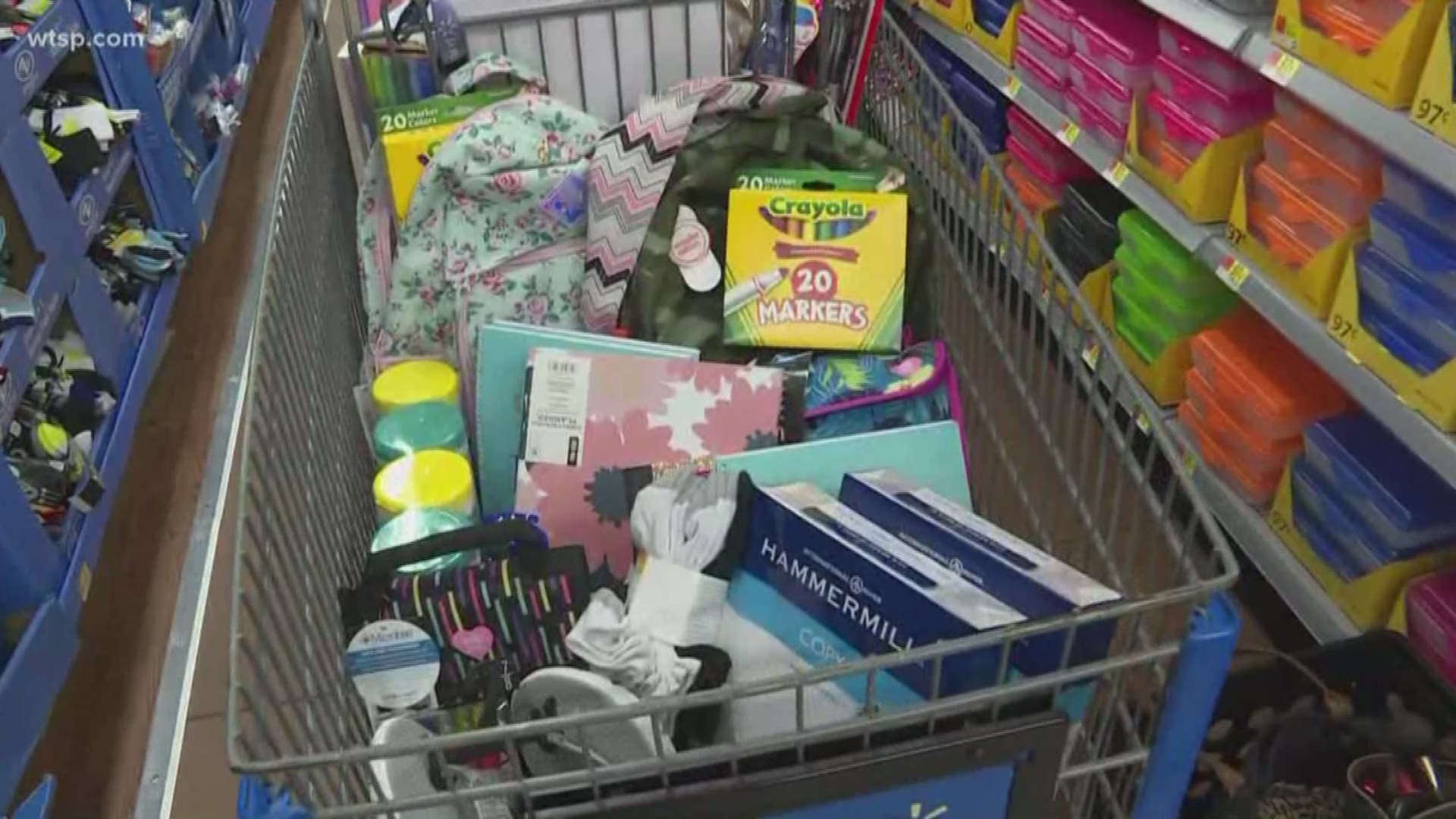 Florida’s annual back-to-school sales tax holiday starts Friday.