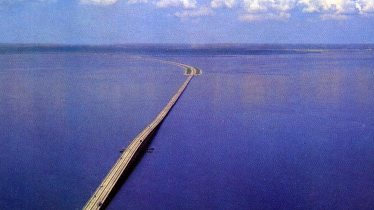 Postcard may explain why people think the Howard Frankland Bridge changed its name