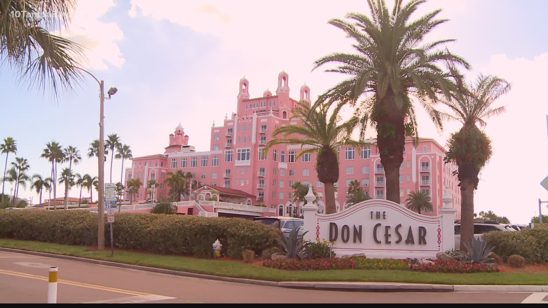 The 'Pink Palace' received a nice award for its architectural design this year. The hotel has been a St. Pete Beach staple since 1928.