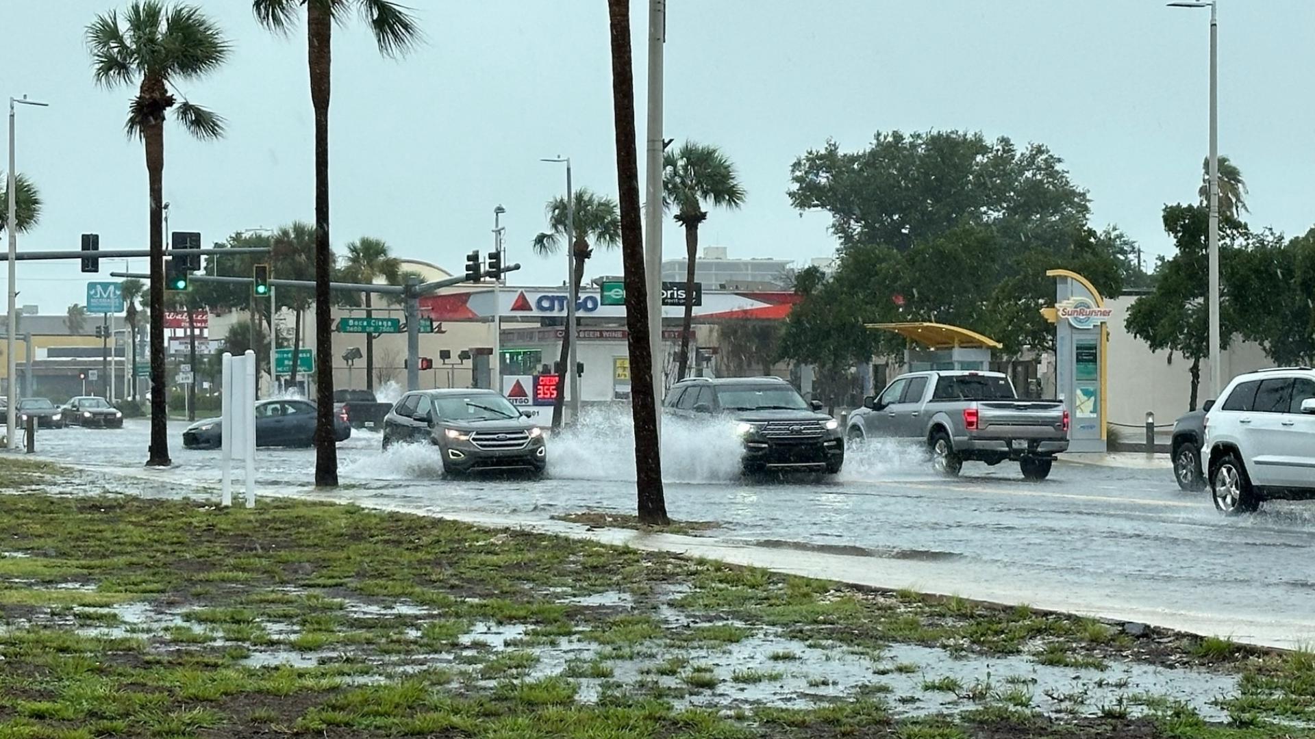 Pinellas County flooding due to Hurricane Debby