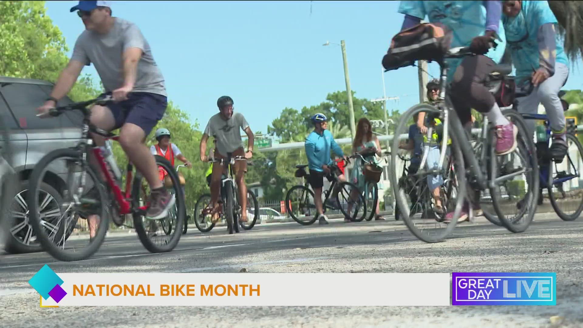 Walk Bike Tampa and Pedal Power Promoters team up to celebrate National Bike Month in Tampa.