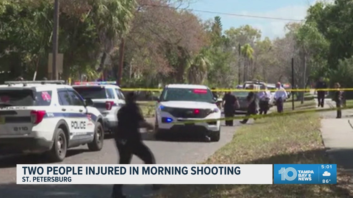 Teen boy, woman shot in St. Pete; 1 person in custody | wtsp.com