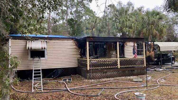 Person found dead in closet after house fire in Crystal River | wtsp.com