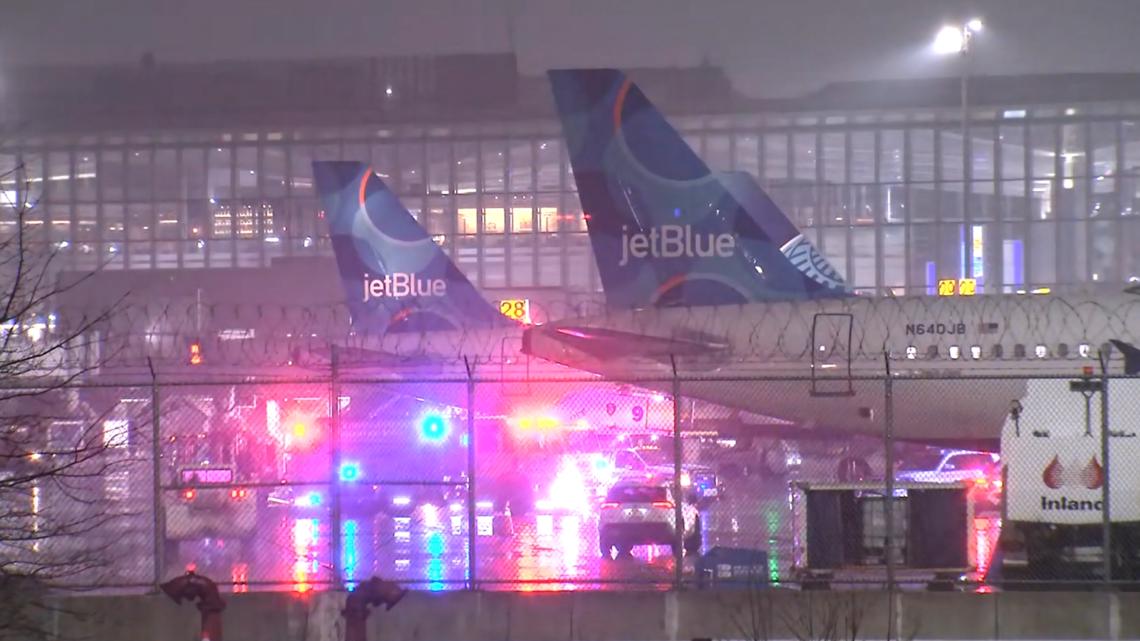 Florida-bound JetBlue flight evacuated as smoke filled cabin after emergency landing