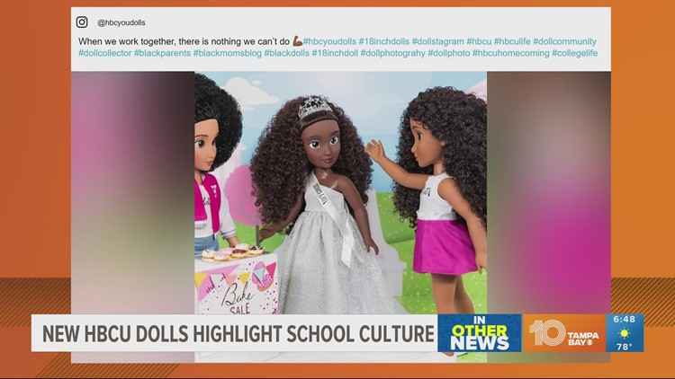 HBCU dolls celebrate historically Black colleges and universities