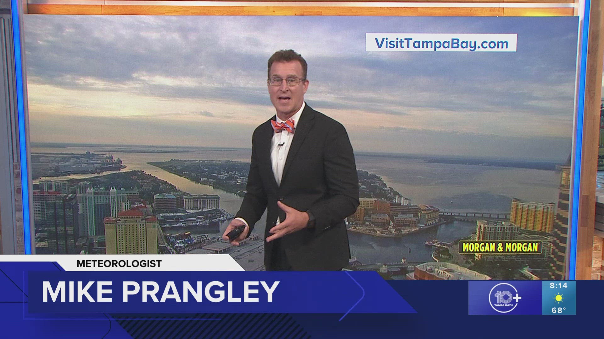 Meteorologist Mike Prangley talks about an unusual ash plume over Tampa and why the tropical trouble is still expected to stay far away from home.