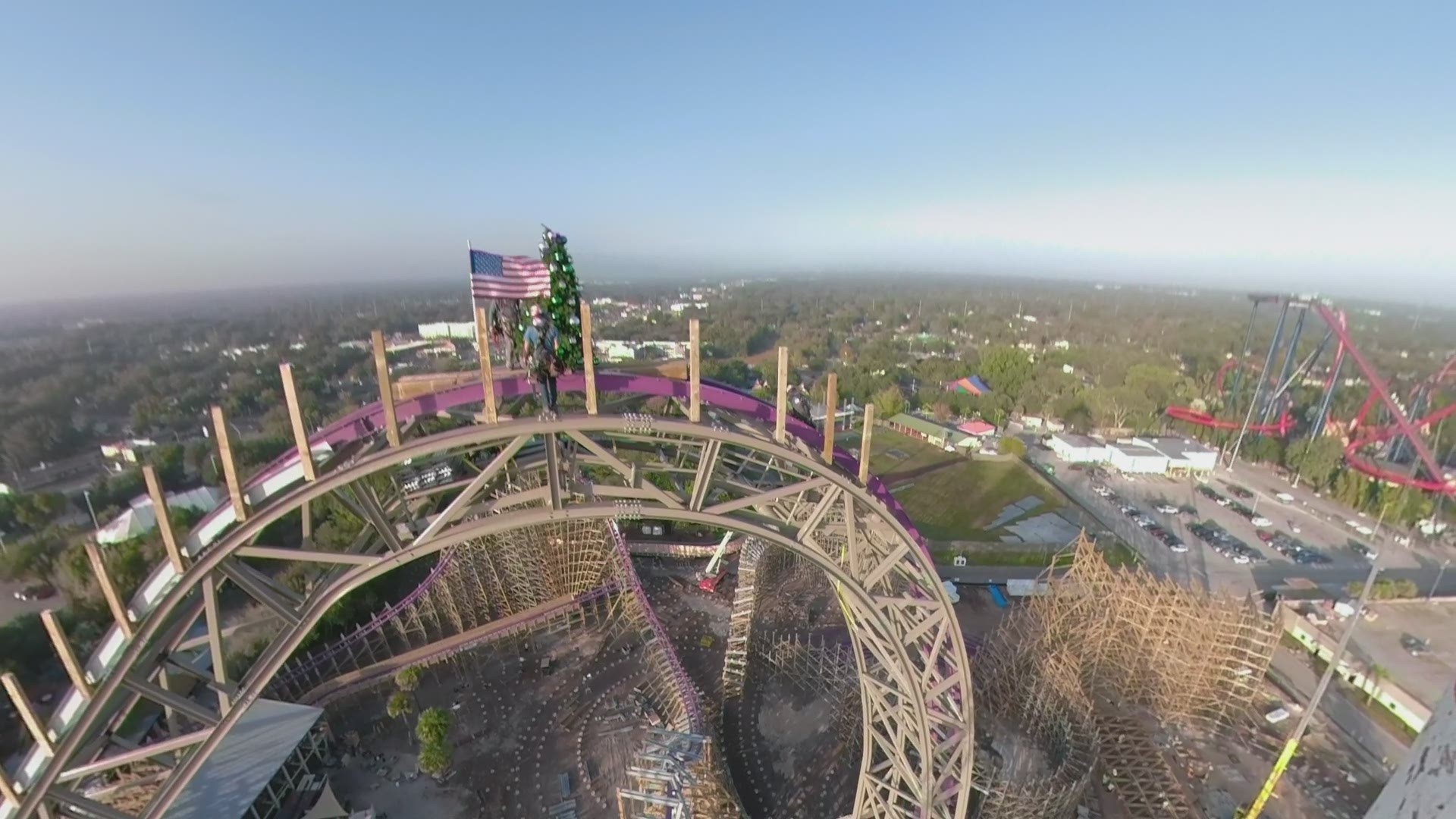 Busch Gardens' Iron Gwazi roller coaster gets official opening date