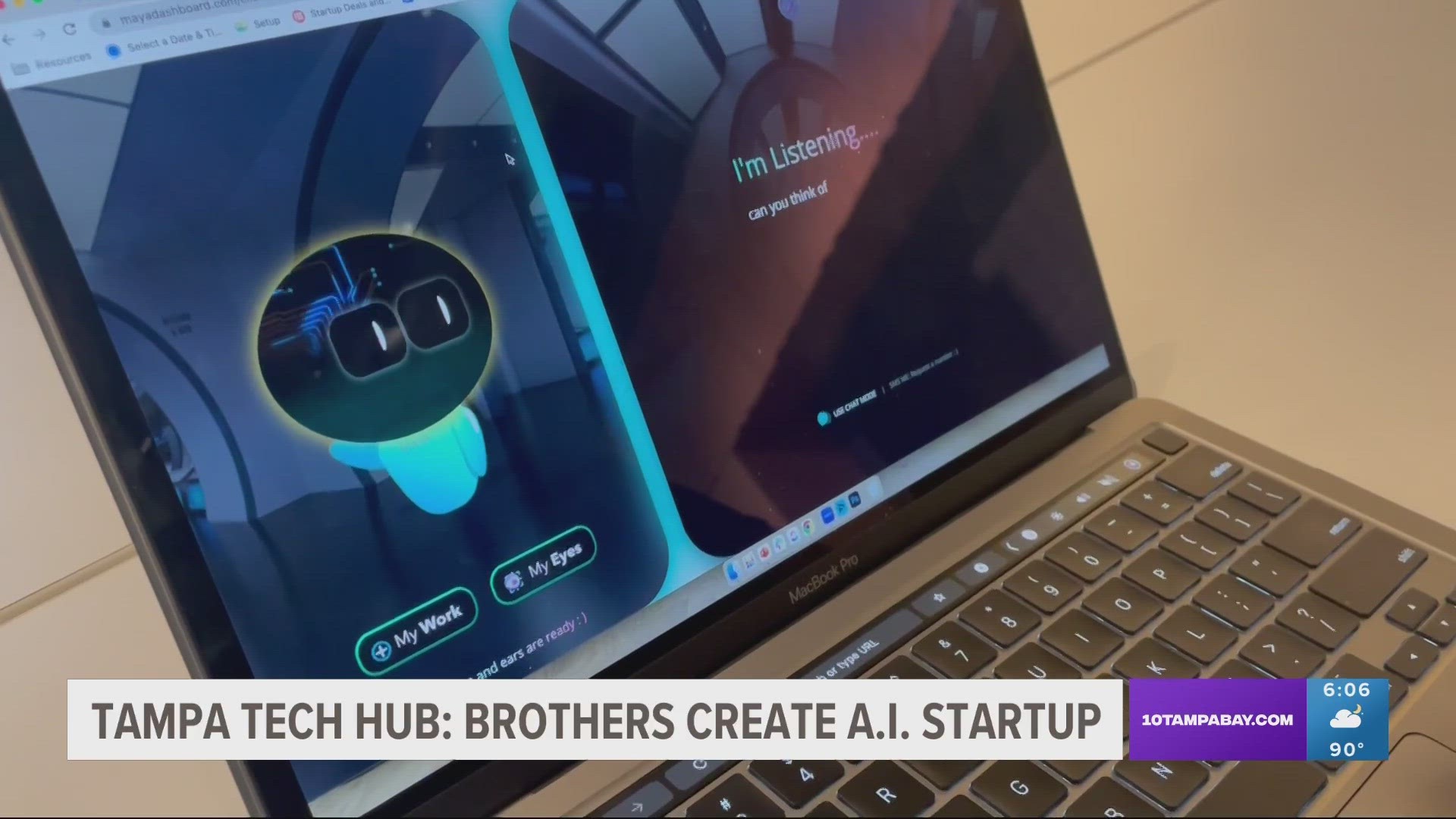 The tech sector is flourishing in the Tampa Bay area and a prime example is the group of brothers who are AI entrepreneurs.