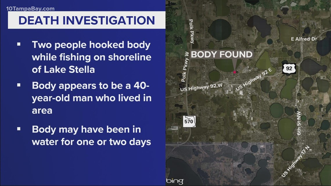 Fisherman catches human body in Polk County