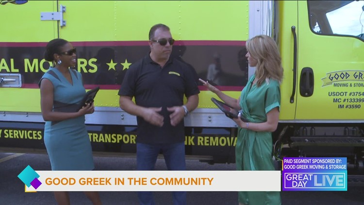 Good Greek Moving & Storage makes a difference in local communities
