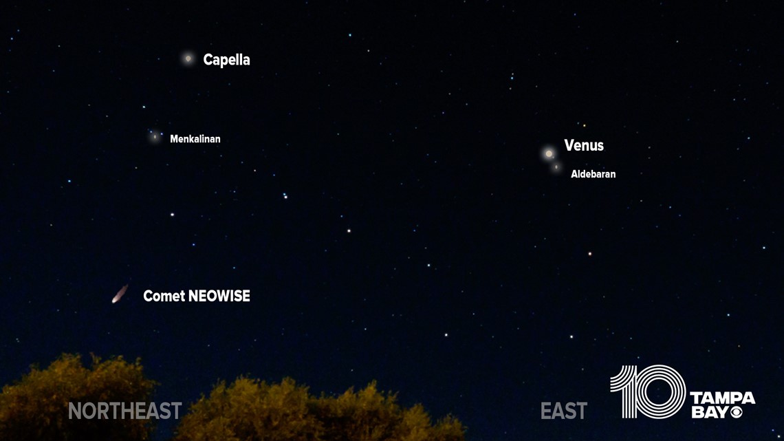 Want to see a comet tonight?