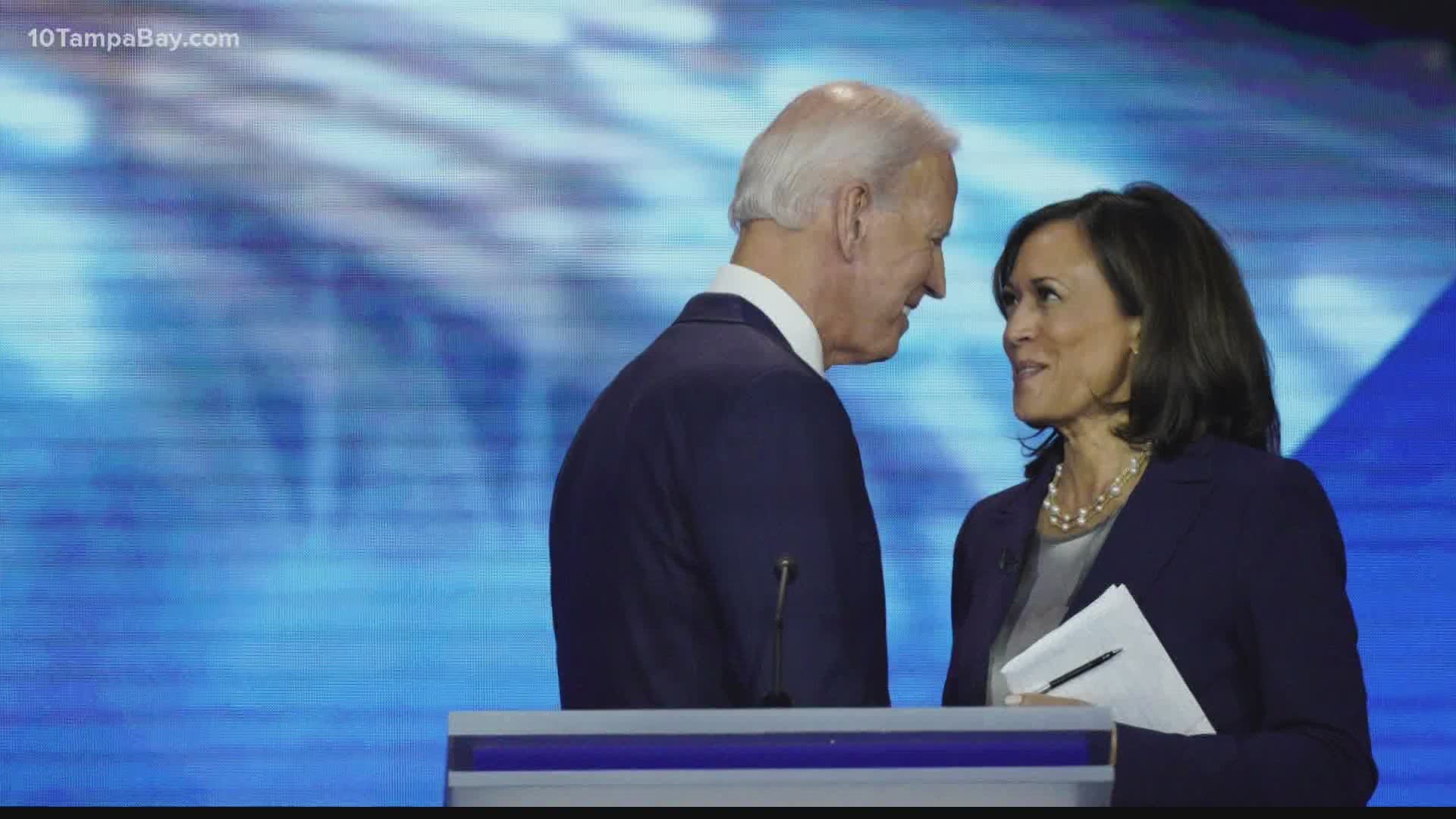 Democratic presidential hopeful Joe Biden picked Kamala Harris to be his running mate.