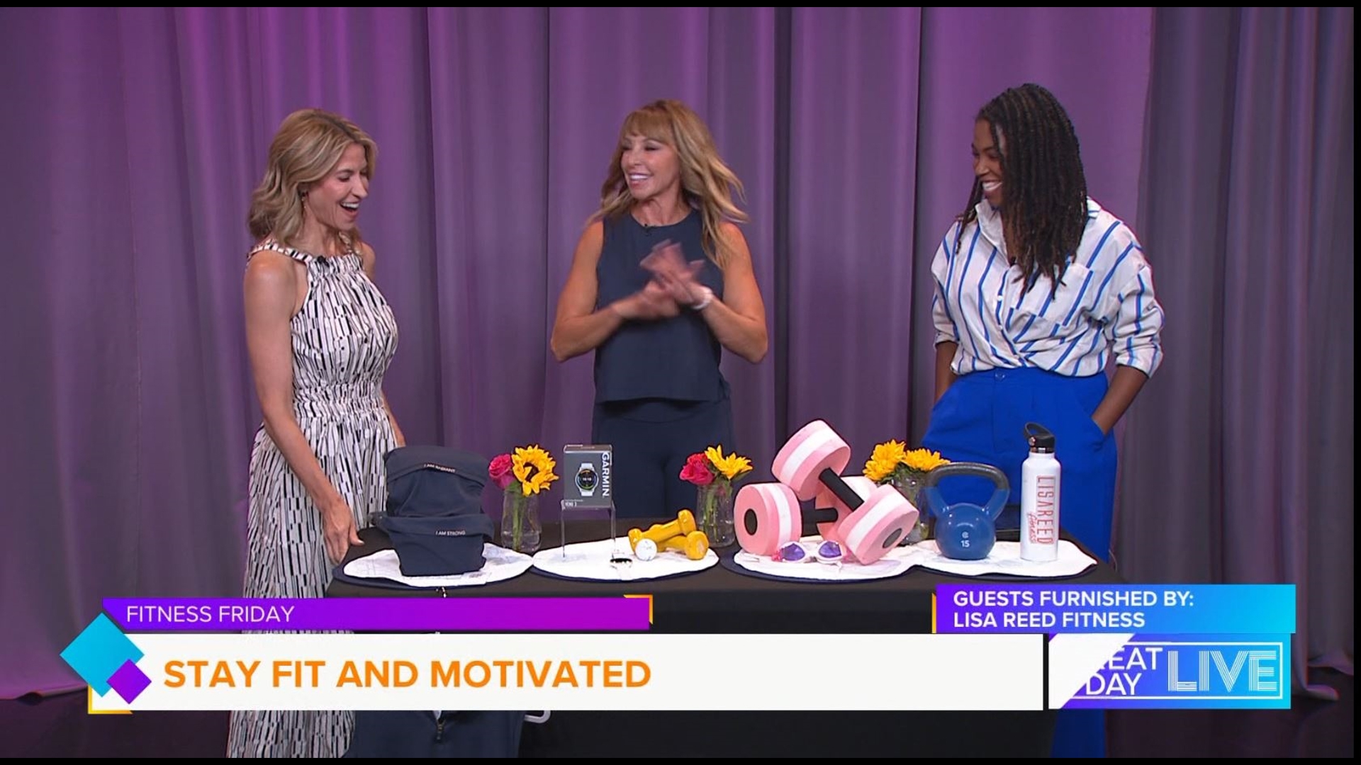 Lisa Reed shows us how to stay fit and motivated this summer!