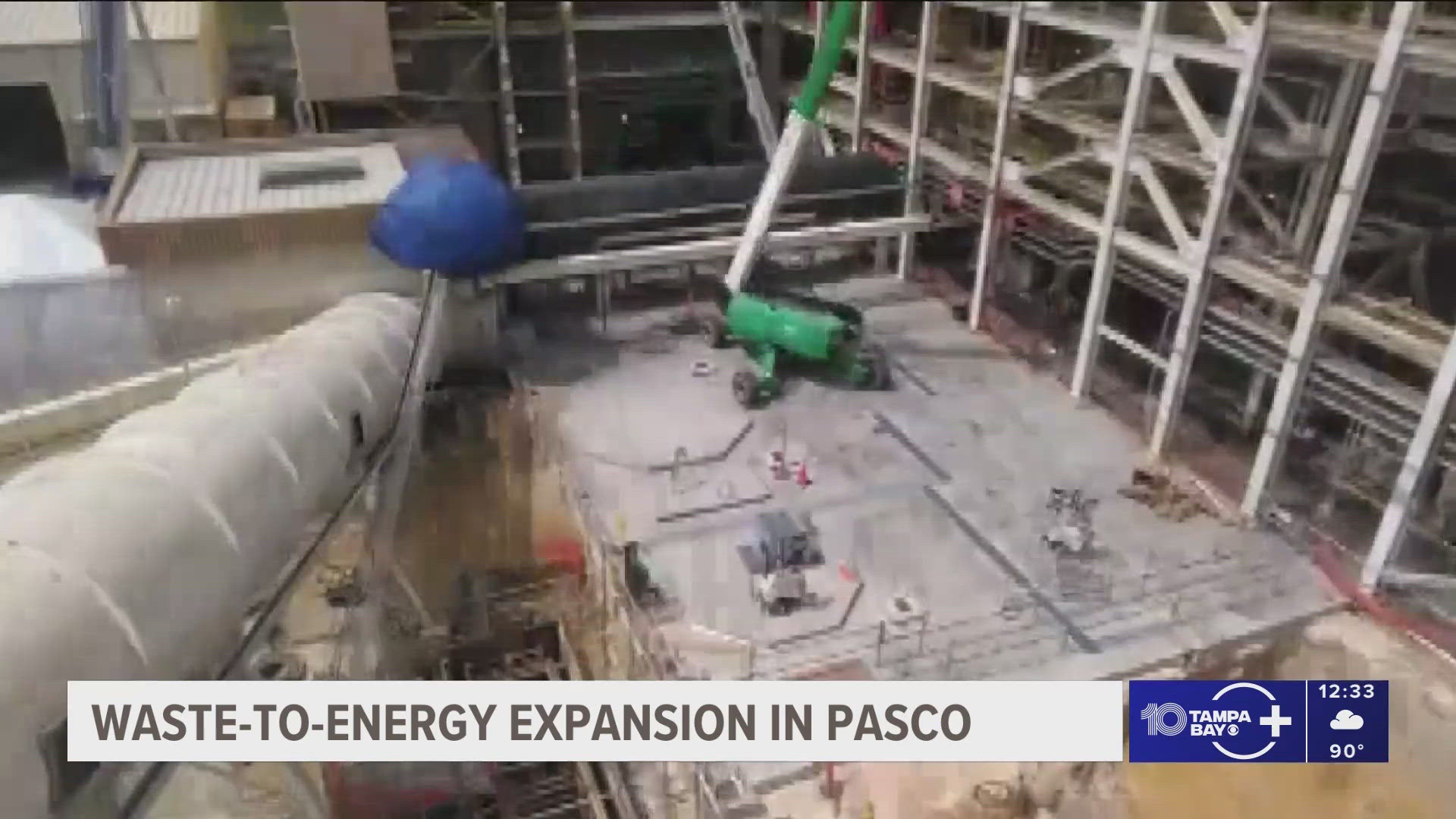 The project is expected to be completed by 2027. County leaders say benefits will bring cleaner air, less landfill waste and more energy for homes.