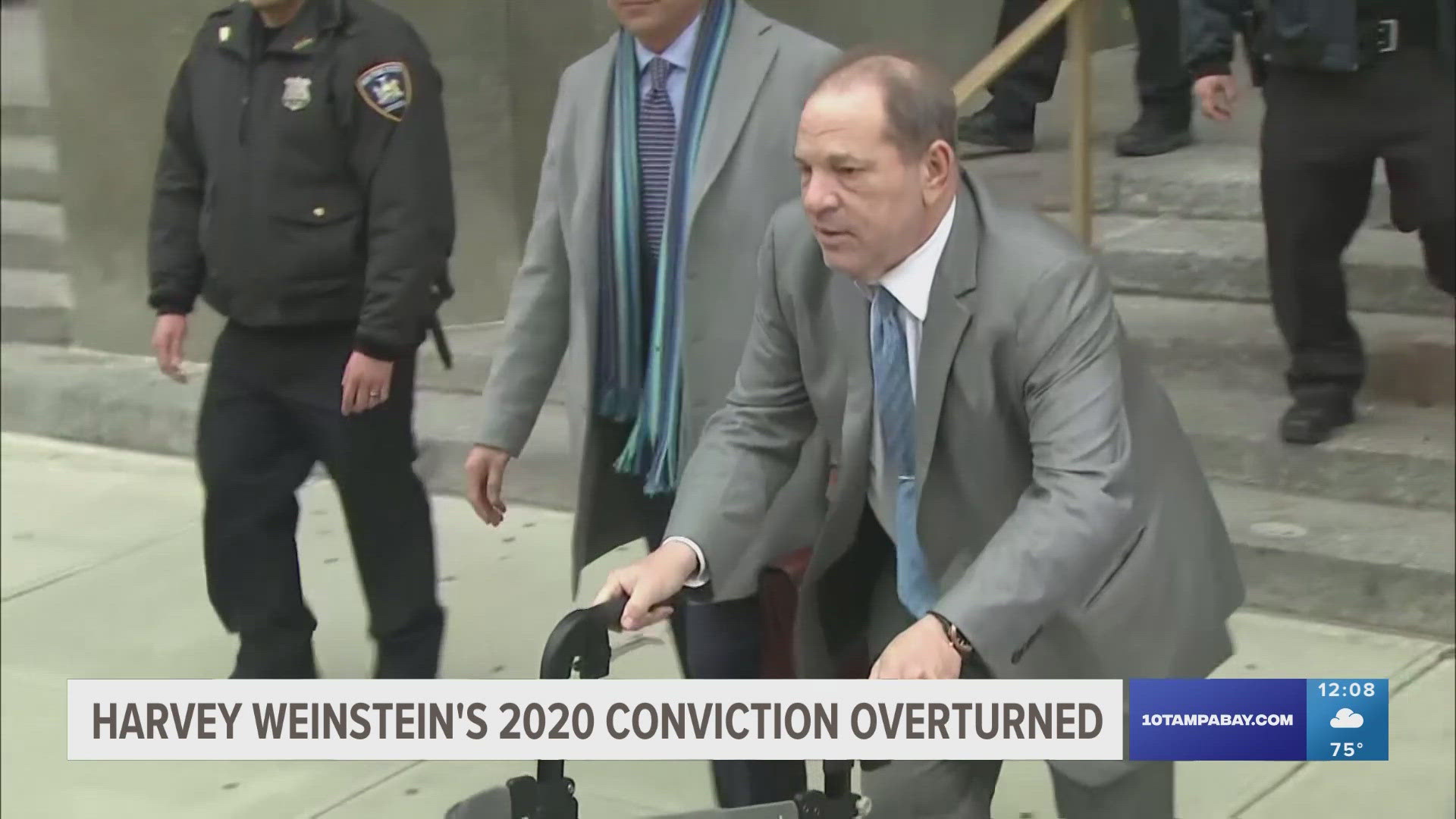 Weinstein will remain in jail for a separate rape conviction in California.