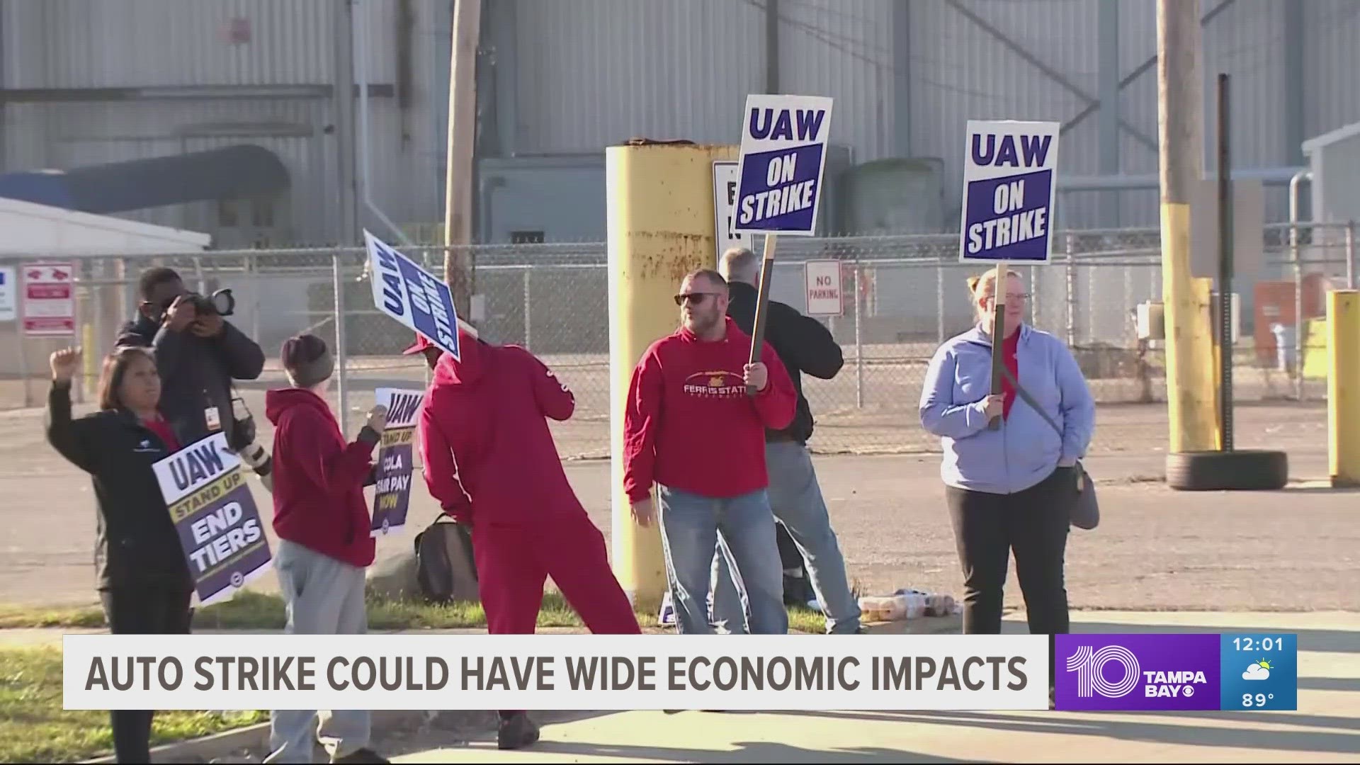 The United Auto Workers union is asking for salary raises and better benefits.
