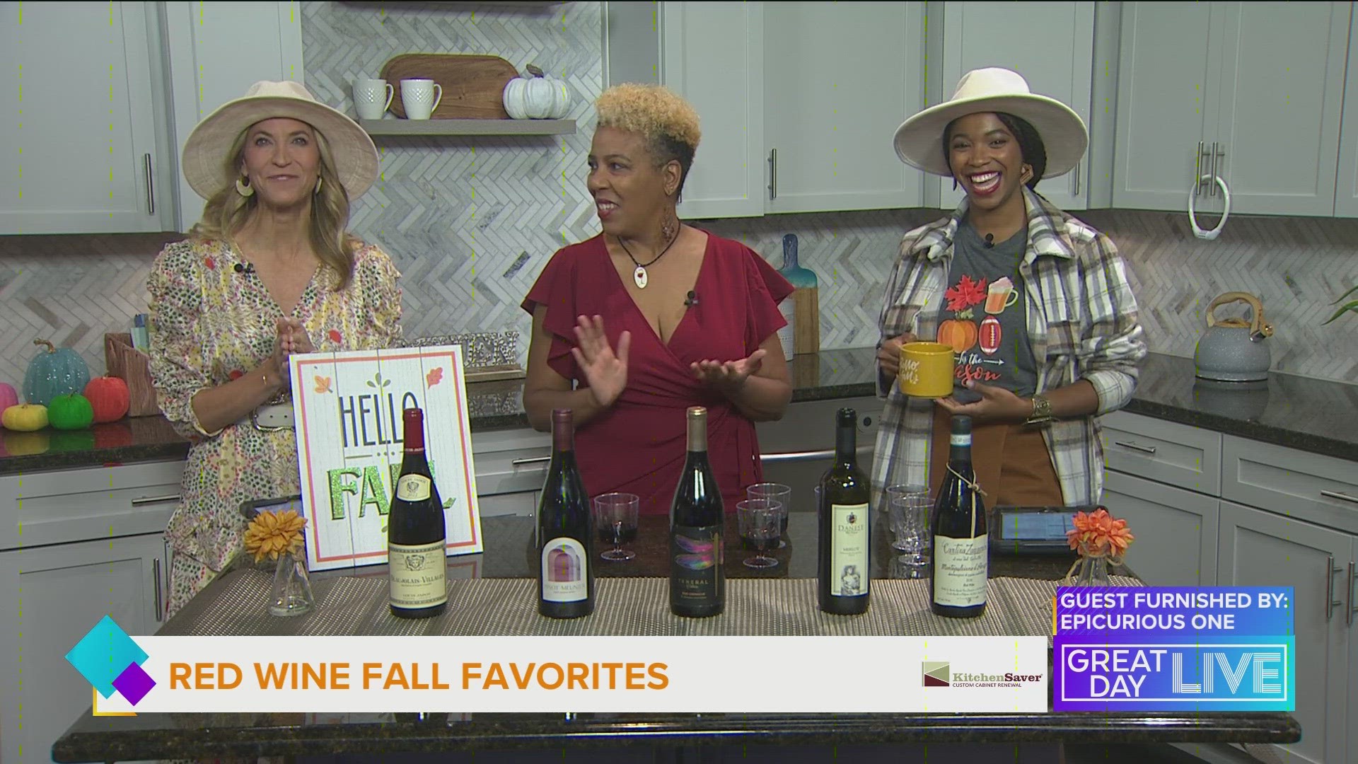 Stephanie Love from Epicurious One joined us with her red wine picks for Fall.