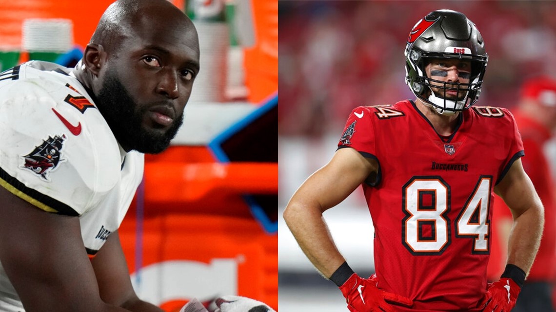 Bucs release Leonard Fournette, Cameron Brate