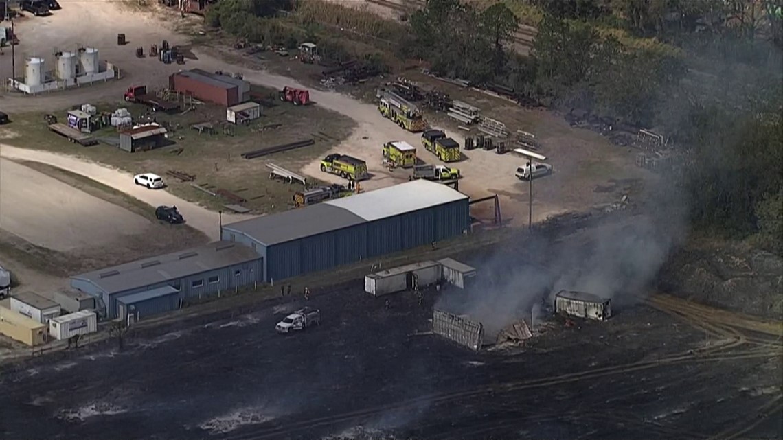 Estimated 15 Acres Caught Fire In Plant City Wtsp