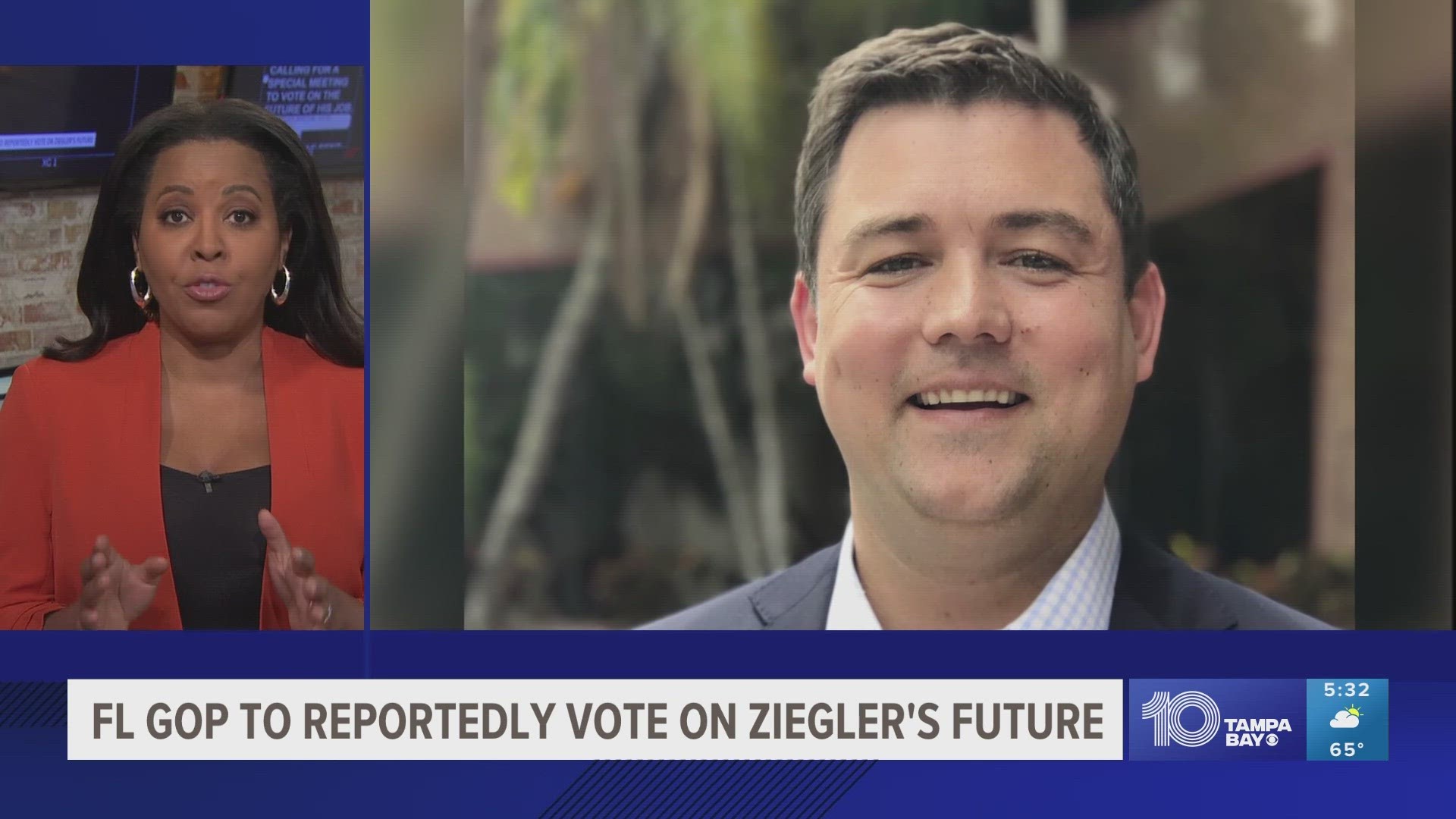 Gov. Ron DeSantis along with the Florida House speaker and Senate president have all called for Ziegler's resignation.