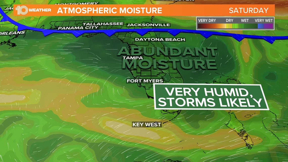 St. Pete Pride weather forecast looks stormy at times | wtsp.com