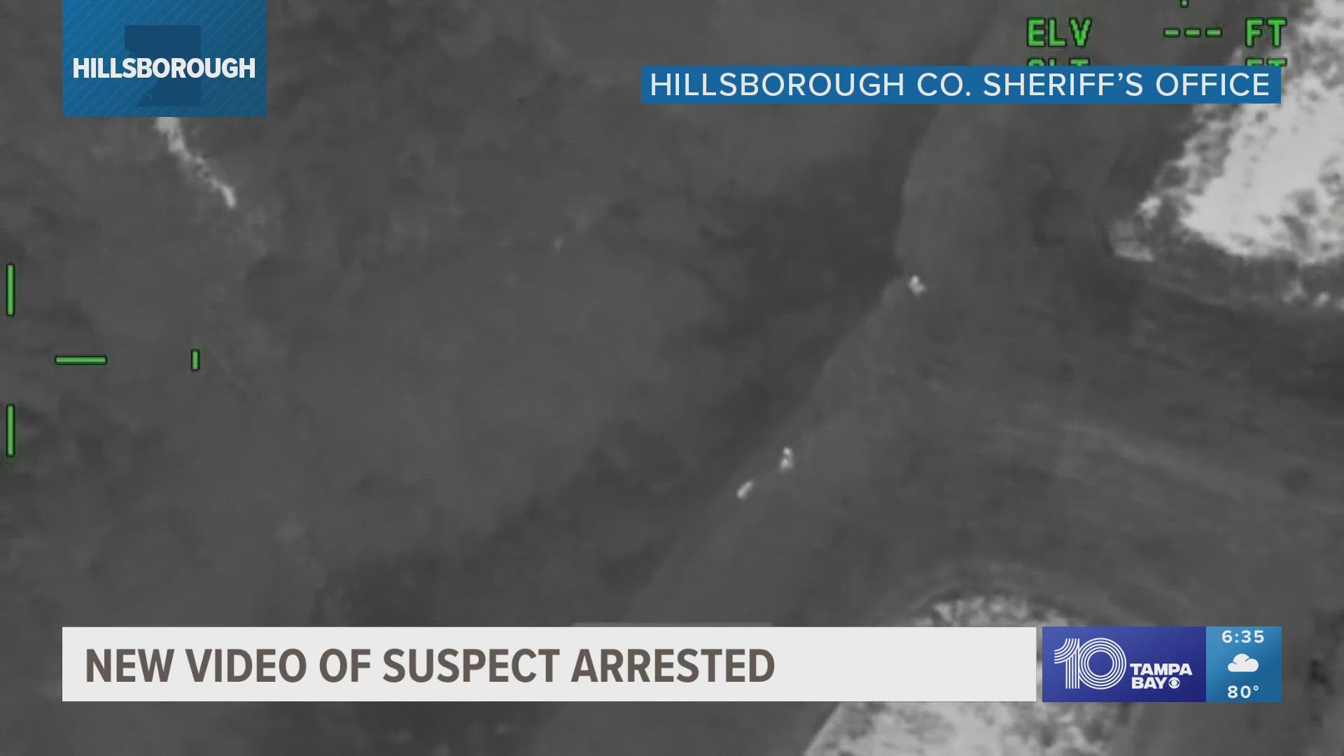 The 51-year-old suspect was found hiding in the woods and taken into custody.