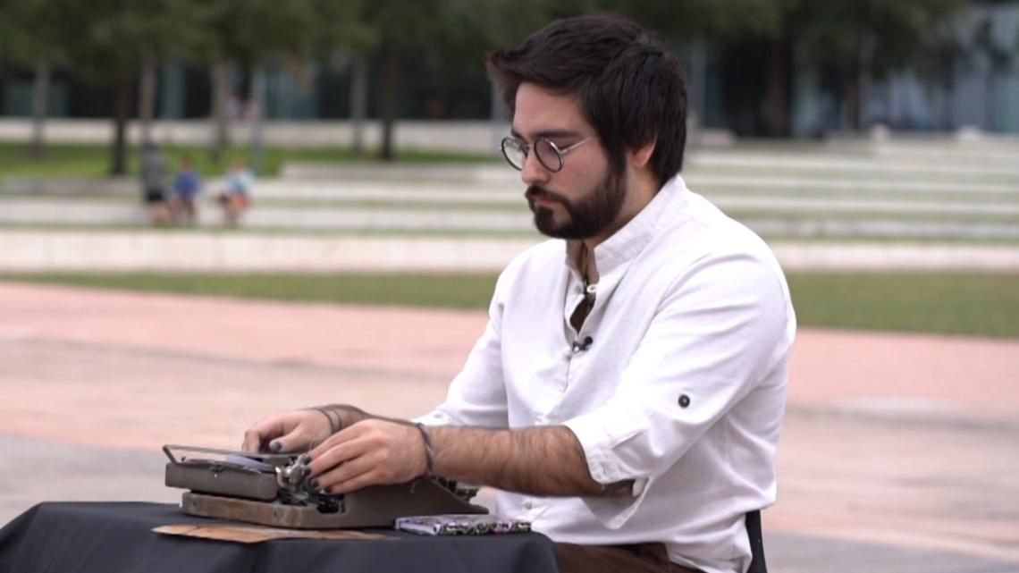 Tampa writer makes poems to help community heal after Milton