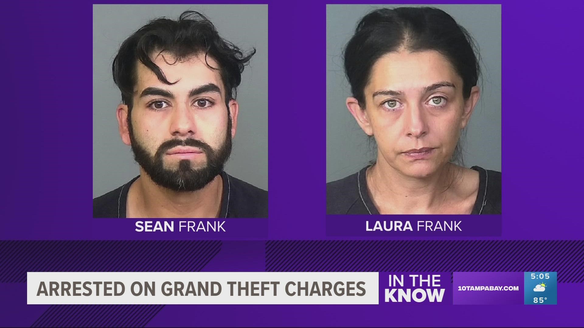 Deputies say Sean and Laura Frank used a pest control scam to get inside a Manatee County apartment complex.