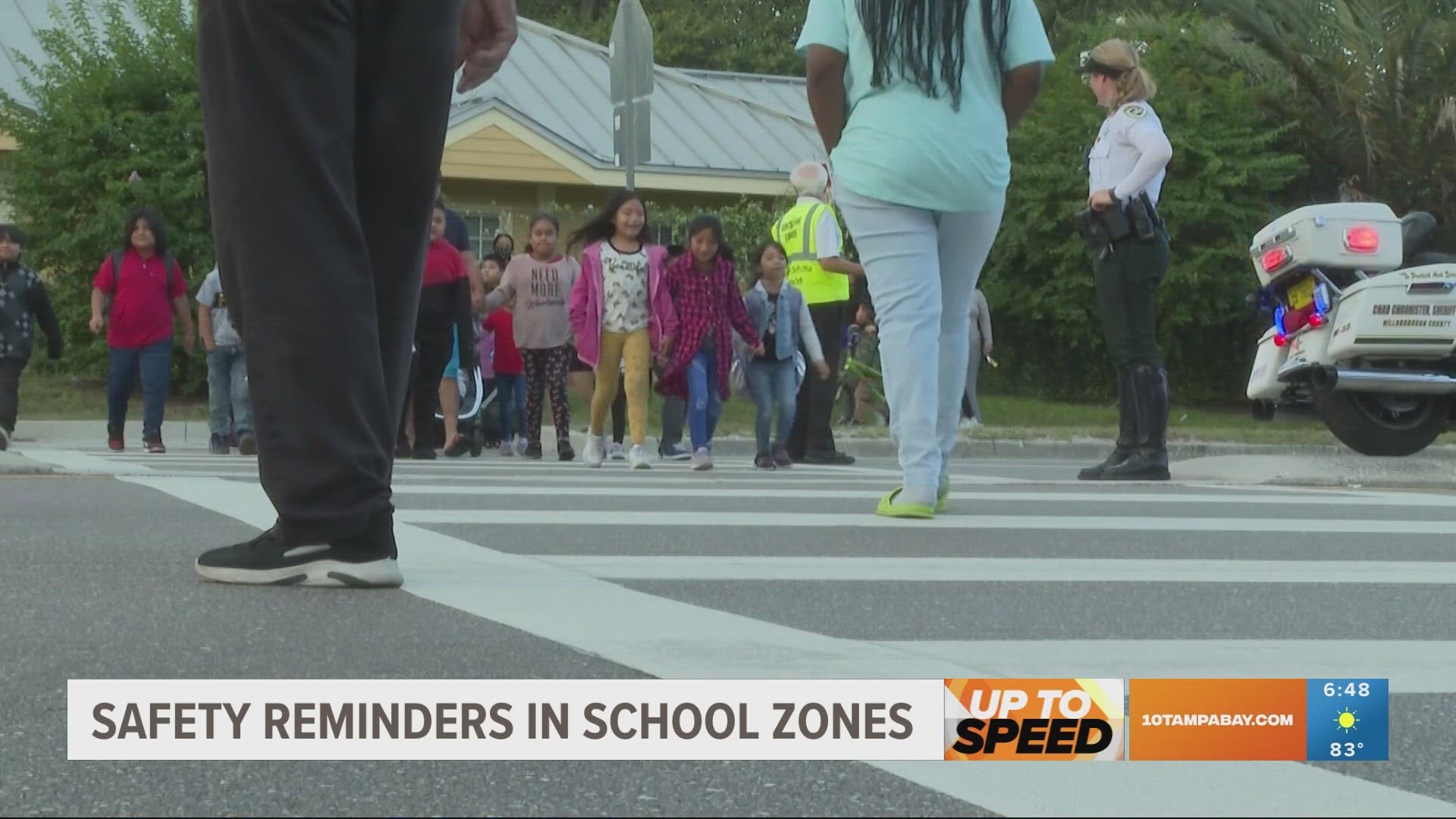 As kids head back to school drivers can expect an increase in traffic, bicyclists and pedestrians.