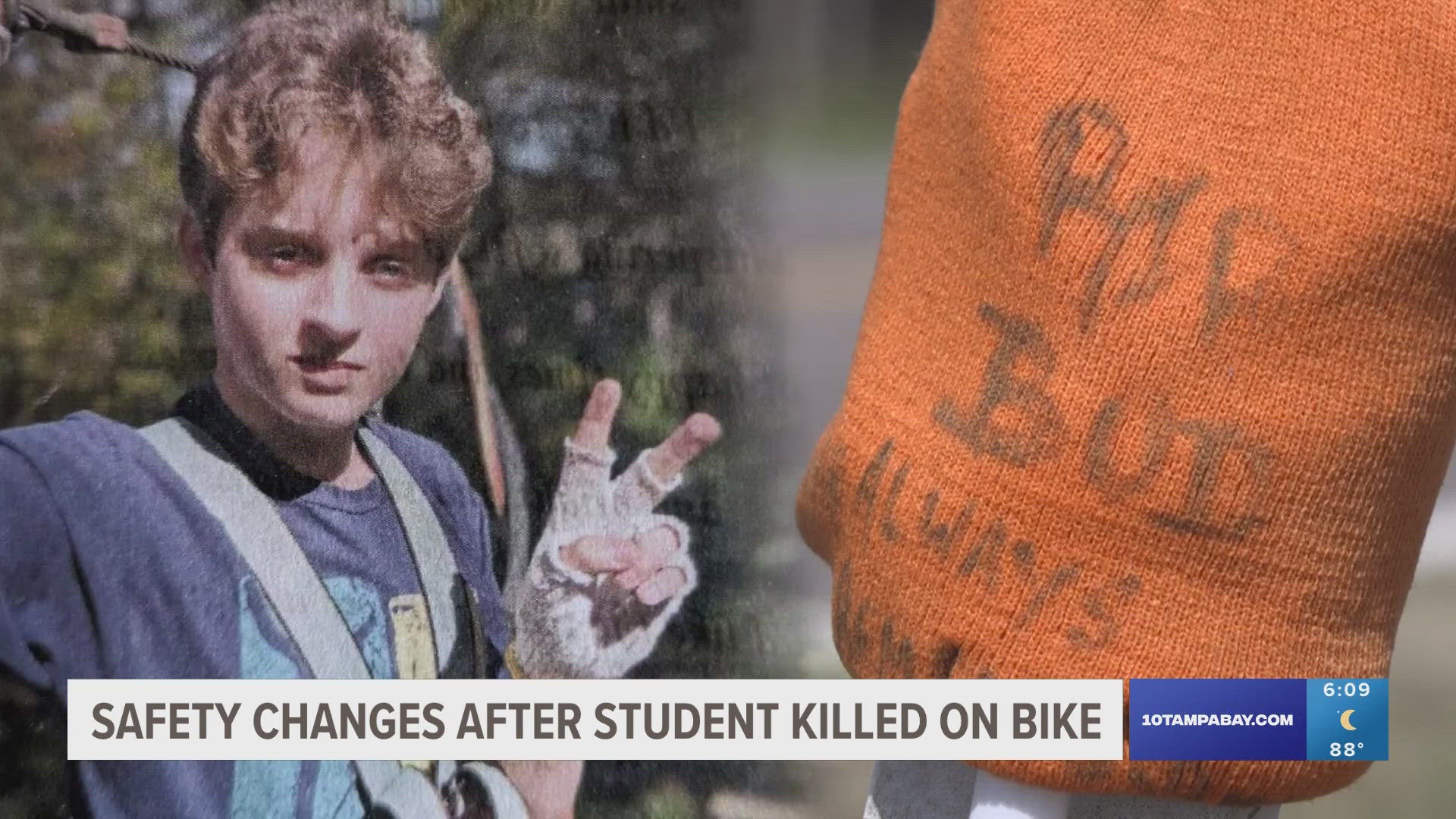 Myles Farago was hit and killed while bicycling to school in Hudson. 10 Investigates looked into what safety changes have been made to the dark, unlit roadway.