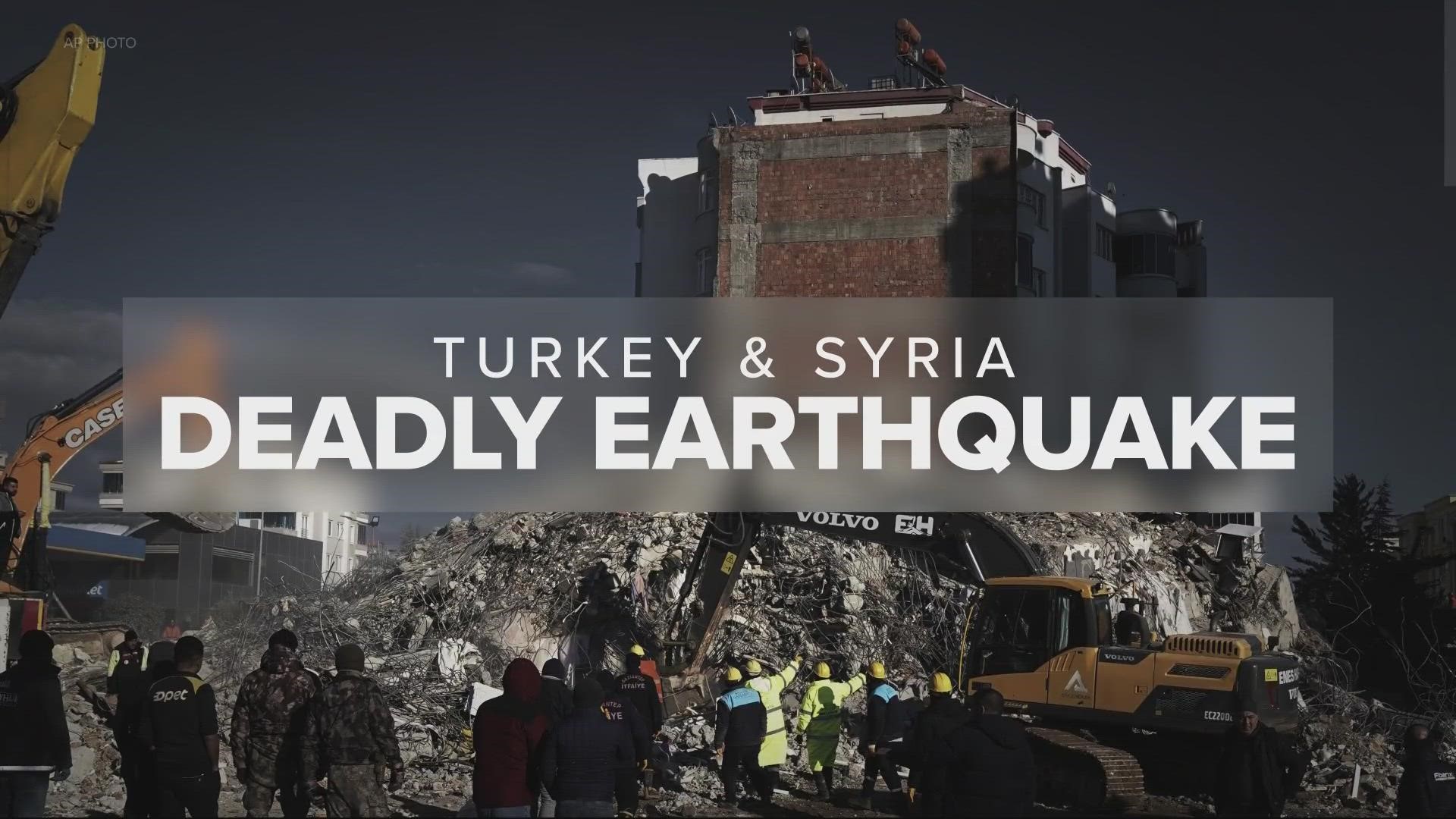 With nearly 6,000 collapsed buildings in Turkey alone, rescuers are spread thin.