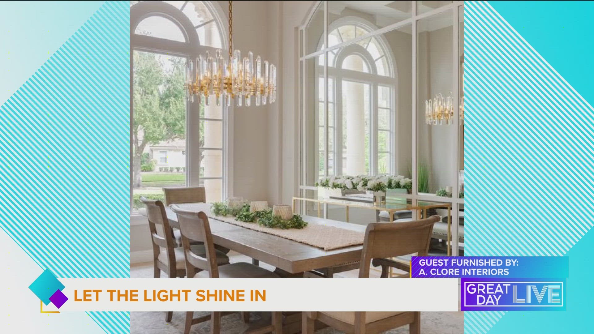 Interior designer Amber Clore Morales shows us how we can use natural light and other techniques to brighten up our home.