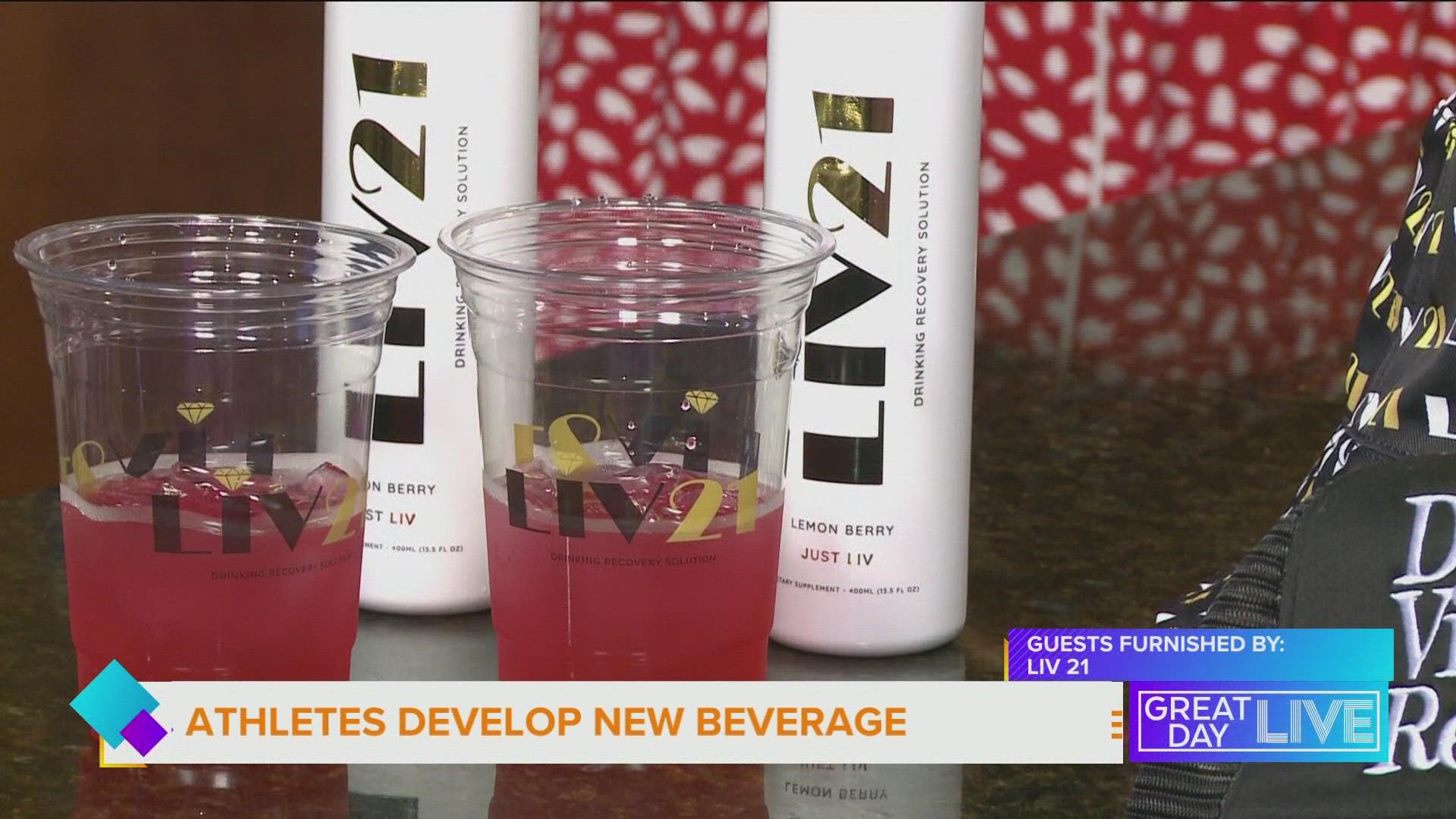 Former teammates from Lakewood High School develop a new hydration drink.