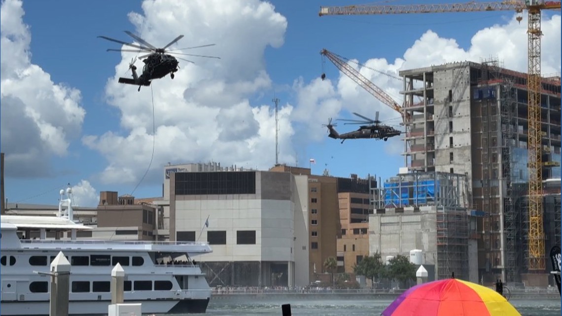 Downtown Tampa turns into simulated combat zone during SOF Week