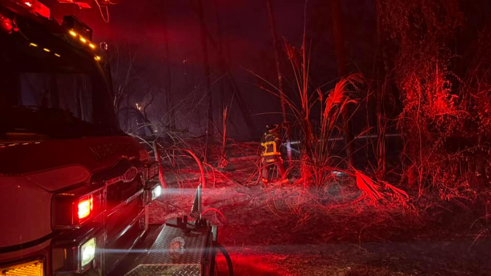 Large brush fire in North Port contained | wtsp.com
