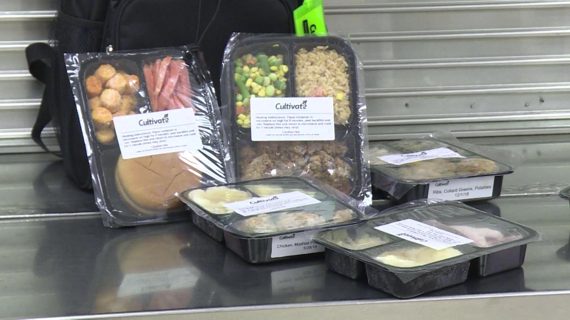 The non-profit group named Cultivate is taking leftover food from school lunches and turning it into take home meals for students.